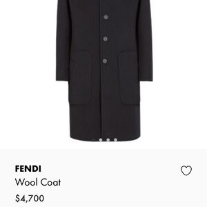 Fendi Pea coat